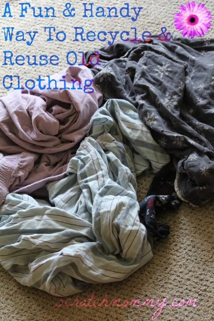 From disregarded clothing with holes, to rags. What do YOU do with your old clothing? How do YOU upcycle?
