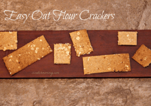 Easy Oat Crackers