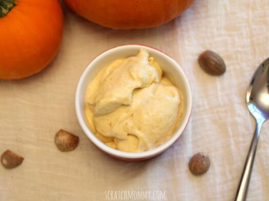 Pumpkin Ice Cream - Dairy Free & Yummy!