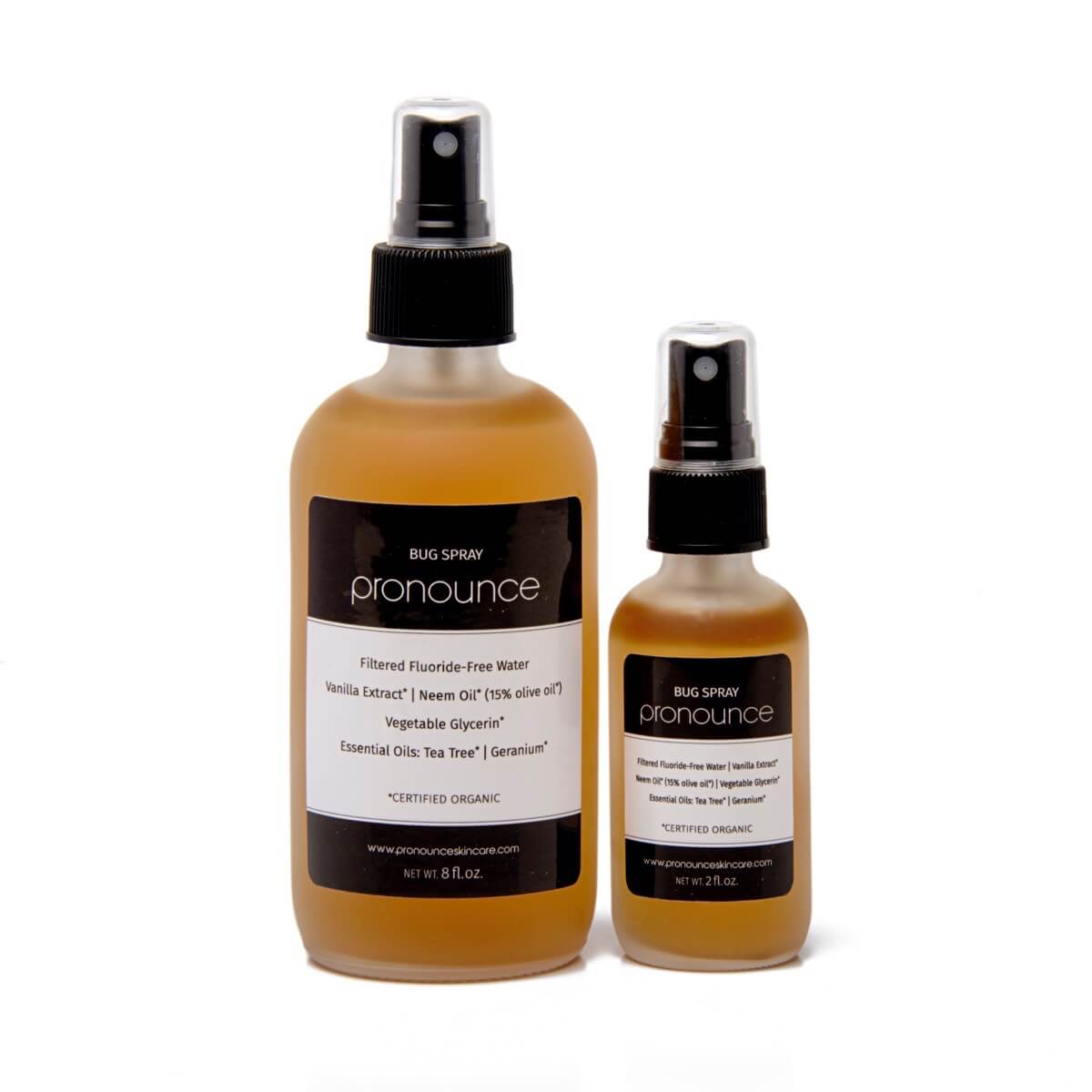 Bug Sprays (2 sizes) - Pronounce Skincare 1200 x 1200