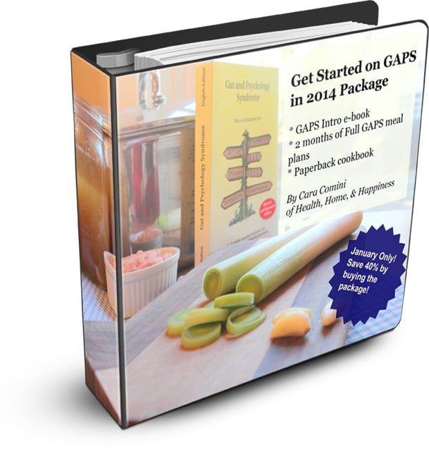 Get started on GAPS this new year. Everything you need to start!