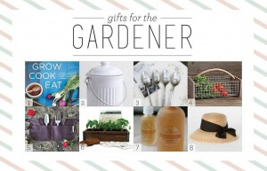 Give the gardener in your life something that says "Thanks for all the yummy homegrown food" this season with these 8 fabulous gifts for the gardener.