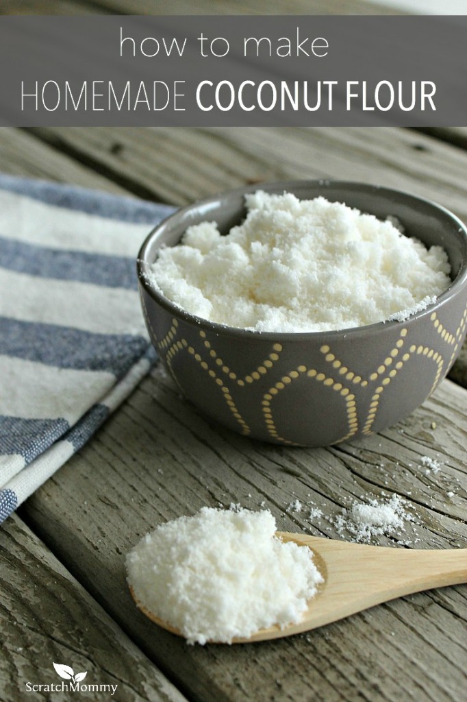 Love coconut flour but don't love the price? Use coconut flakes to make homemade coconut milk and then use the leftover pulp to make homemade coconut flour. Simple and easy!