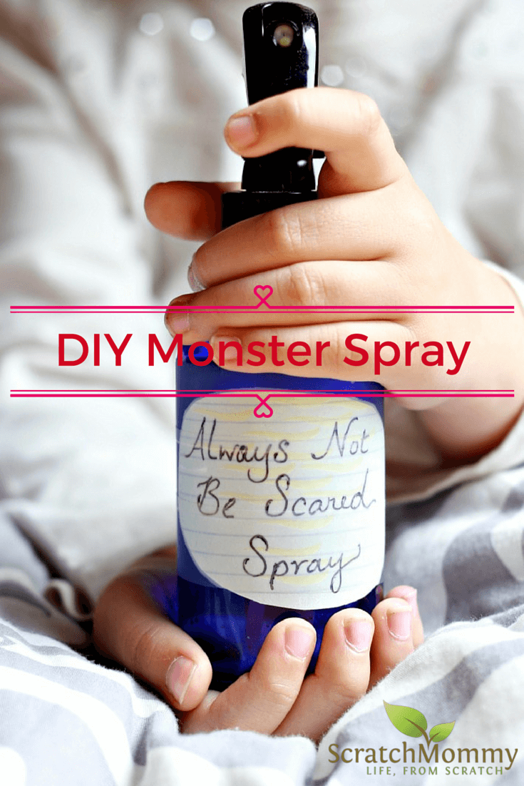 DIY Always Not Be Scared Spray (aka Monster Spray) - boost your child's confidence with essential oils
