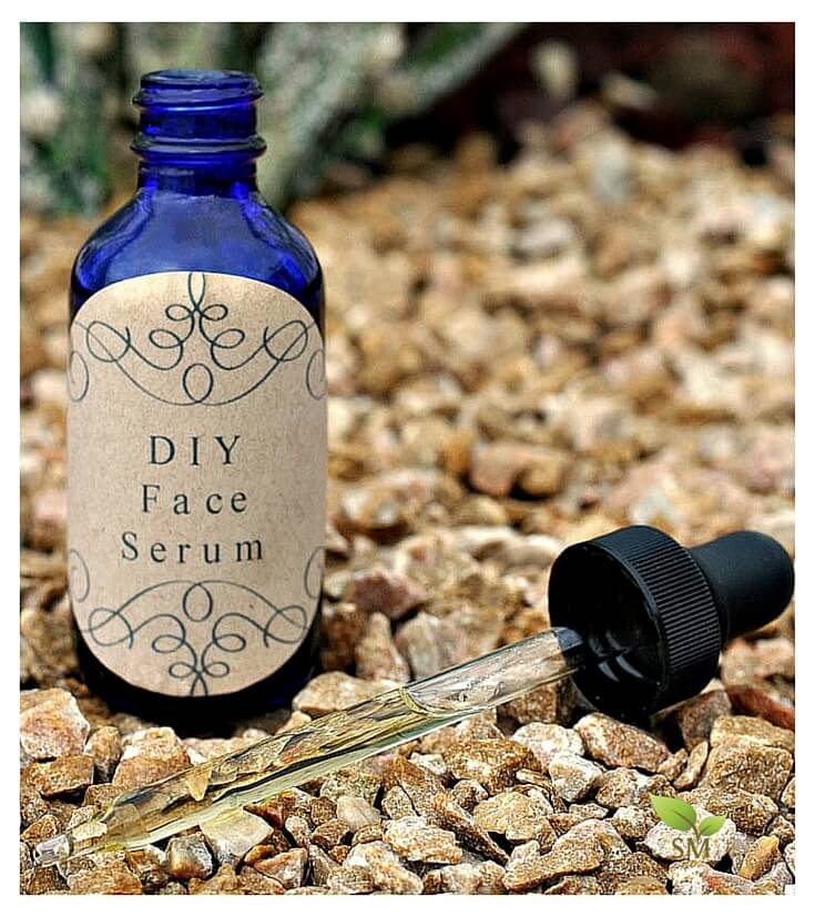 DIY Face Serum for Aging Skin featured on Scratch Mommy