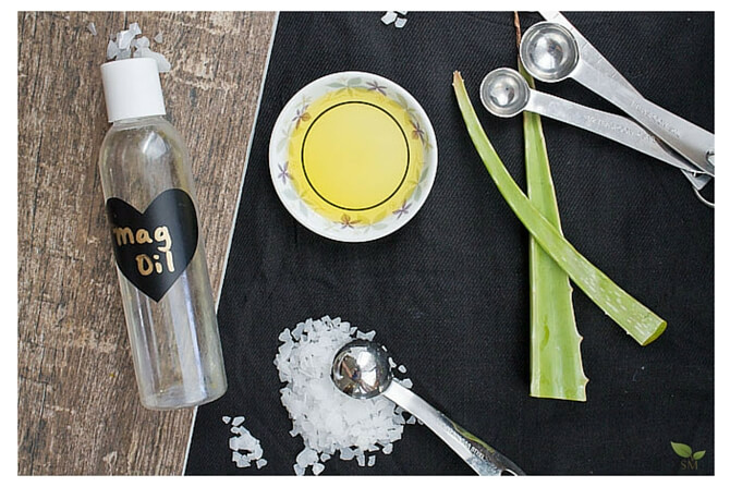 DIY Hydrating Magnesium Oil Recipe (with less sting!) - Scratch Mommy