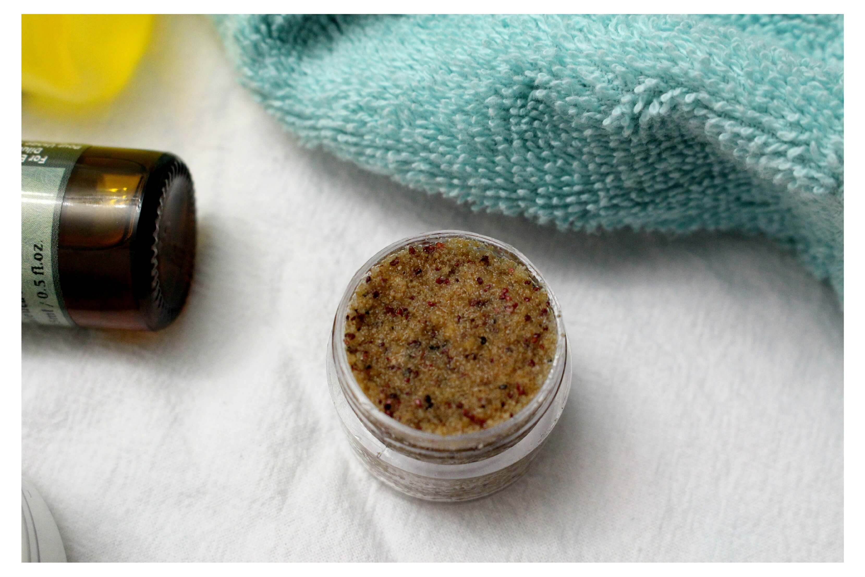 DIY Moisturizing Facial Scrub Recipe - Such a fabulous a treat for your face! - Scratch Mommy