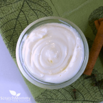 DIY Pumpkin Spice Body Lotion- The perfect (and SAFE!) ratios of essential oils to have you rolling in the season's most favorite scent!- Scratch Mommy